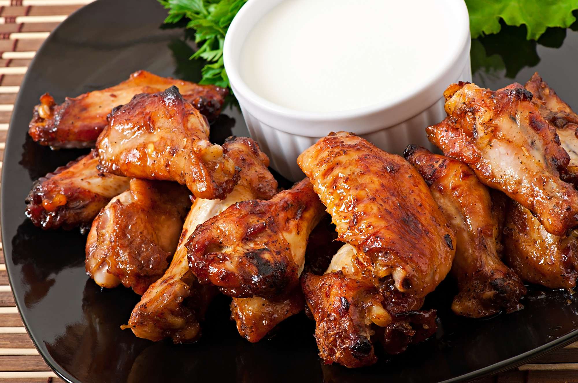 Wings It Like You Mean It: Spicy Baked Chicken Wings with a Tangy Glaze