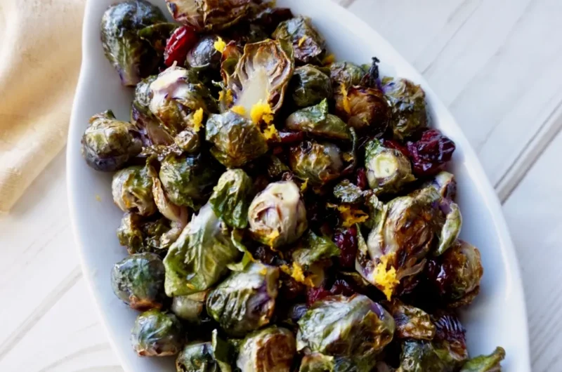 Cranberry Orange Glazed Brussels Sprouts: 5 Festive Steps to a Holiday Side Sensation