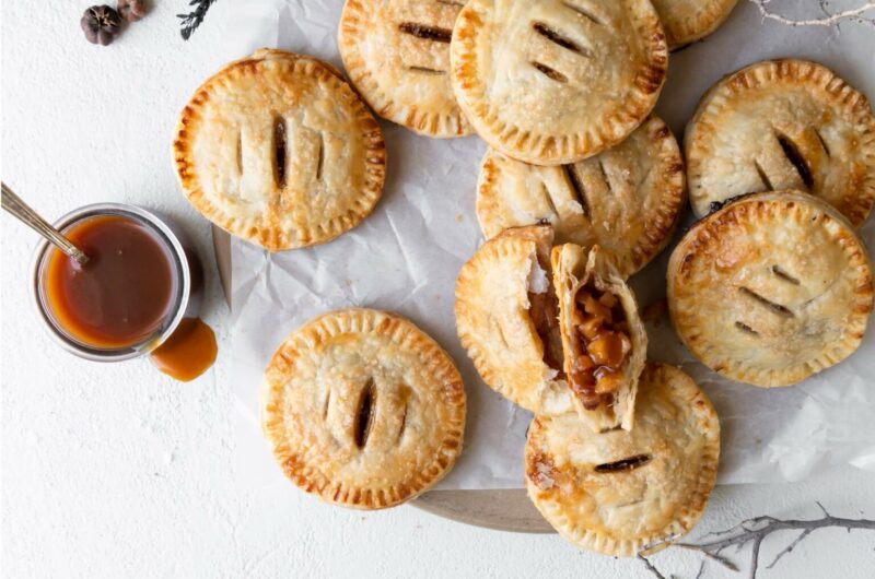 Salted Caramel Apple Hand Pies